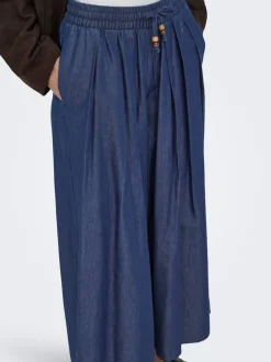 ONLBEA Hohe Taille Weiter Beinschnitt Jeans