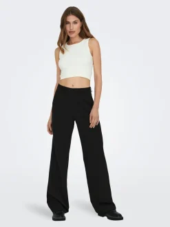 ONLBERRY Weiter Beinschnitt Hose mit weitem Beinschnitt
