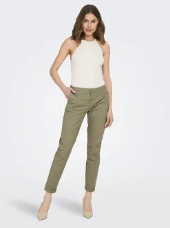 ONLBIANA Normal geschnitten Chino Hose