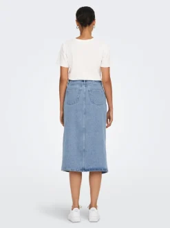 ONLBIANCA Denim Jeansrock Midirock