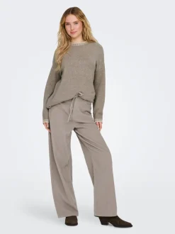 ONLBLEECKER Baggy Fit Hose mit weitem Beinschnitt