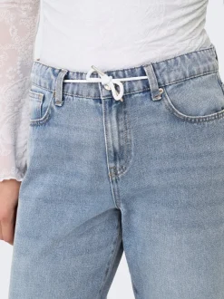 ONLBLISS Mittlere Taille Weiter Beinschnitt Jeans