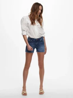 ONLBLUSH Mittlere Taille Normal geschnitten Jeans-Shorts