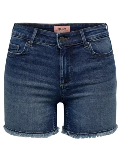 ONLBLUSH Mittlere Taille Normal geschnitten Jeans-Shorts