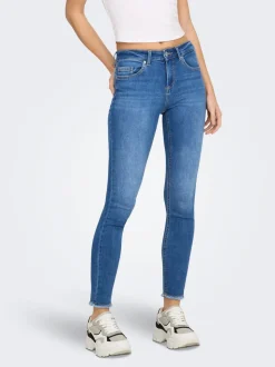 ONLBLUSH Mittlere Taille Skinny Fit Knöchellang Jeans