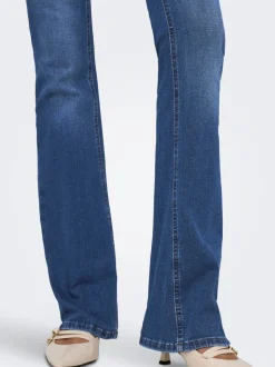 ONLBLUSH Mittlere Taille Flared Jeans