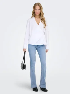 ONLBLUSH Mittlere Taille Flared Jeans