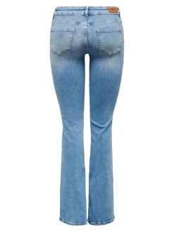 ONLBLUSH Niedrige Taille Flared Jeans
