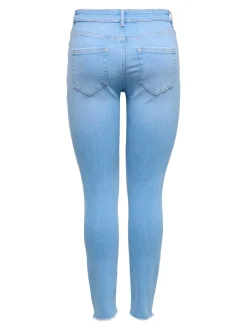 ONLBLUSH Hohe Taille Skinny Fit Knöchellang Jeans