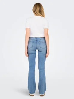 ONLBLUSH Mittlere Taille Flared Jeans