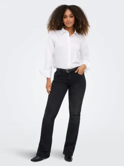 ONLBLUSH Mittlere Taille Flared Jeans