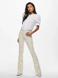 ONLBLUSH Mittlere Taille Flared Jeans