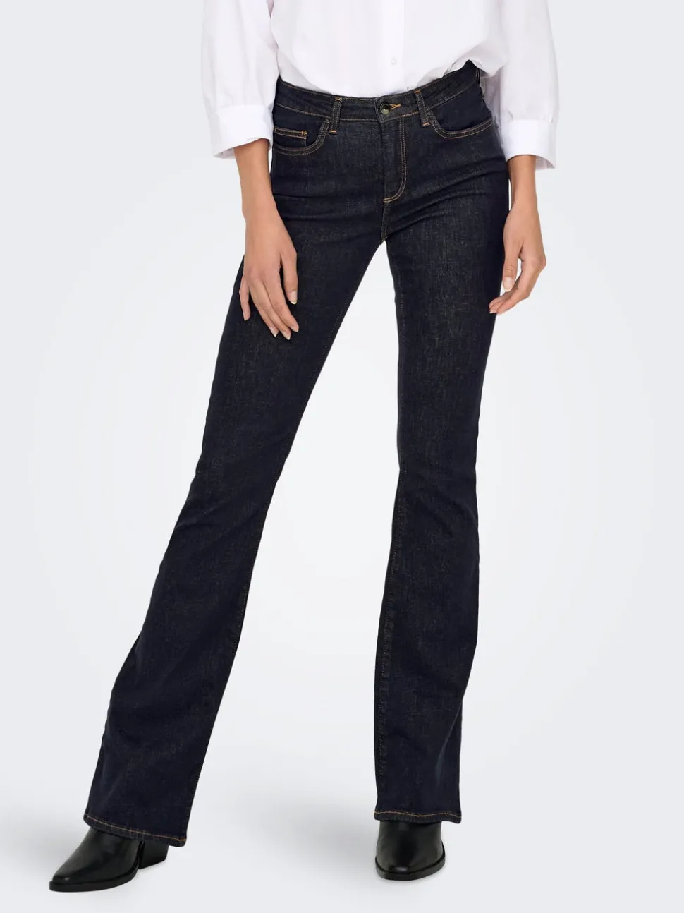 ONLBLUSH Mittlere Taille Flared Jeans