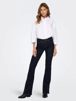 ONLBLUSH Mittlere Taille Flared Jeans