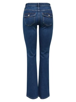 ONLBLUSH Mittlere Taille Flared Jeans