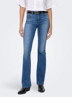 ONLBLUSH Mittlere Taille Flared Jeans