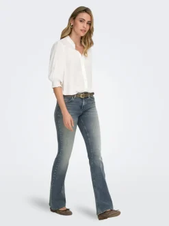 ONLBLUSH Mittlere Taille Flared Jeans