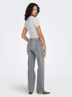 ONLBLUSH Mittlere Taille Gerade geschnitten Jeans