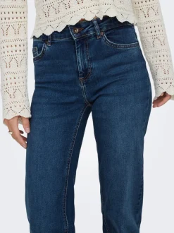 ONLBLUSH Mittlere Taille Gerade geschnitten Jeans