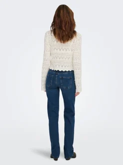 ONLBLUSH Mittlere Taille Gerade geschnitten Jeans