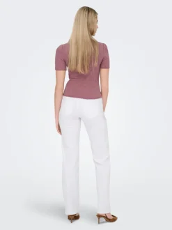 ONLBLUSH Mittlere Taille Gerade geschnitten Jeans