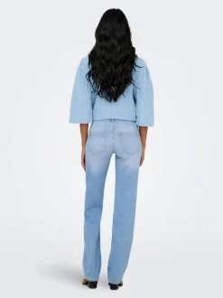ONLBLUSH Mittlere Taille Gerade geschnitten Jeans