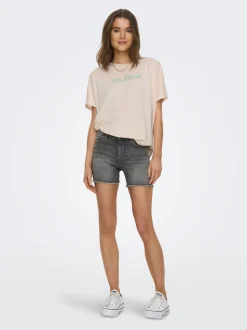 ONLBLUSH Mittlere Taille Normal geschnitten Jeans-Shorts