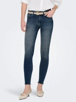 ONLBLUSH Mittlere Taille Skinny Fit Knöchellang Jeans