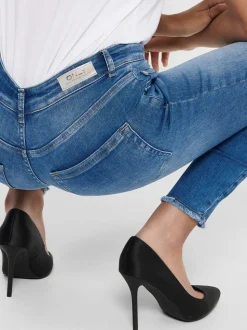 ONLBLUSH Mittlere Taille Skinny Fit Knöchellang Jeans