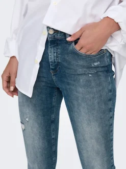ONLBLUSH Mittlere Taille Skinny Fit Knöchellang Jeans