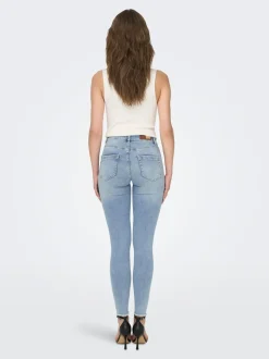 ONLBLUSH Mittlere Taille Skinny Fit Knöchellang Jeans