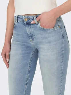 ONLBLUSH Mittlere Taille Skinny Fit Knöchellang Jeans