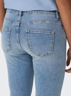 ONLBLUSH Mittlere Taille Skinny Fit capri Jeans-Shorts