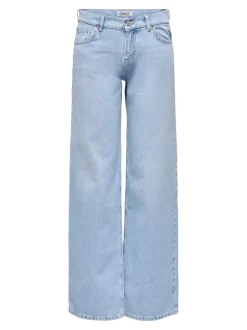 ONLBRENDA Niedrige Taille Gerade geschnitten Jeans