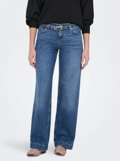ONLBRENDA Niedrige Taille Weiter Beinschnitt Jeans