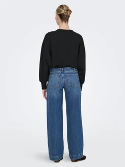 ONLBRENDA Niedrige Taille Weiter Beinschnitt Jeans