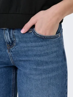 ONLBRENDA Niedrige Taille Weiter Beinschnitt Jeans