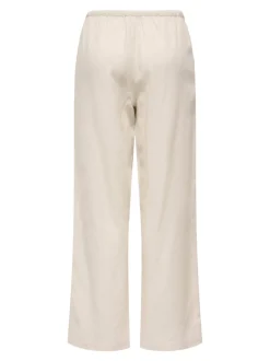 ONLBRUXELLES Gerade geschnitten Leinen Hose