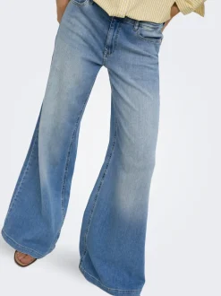 ONLCALIFORNIA Mittlere Taille Weiter Beinschnitt Jeans
