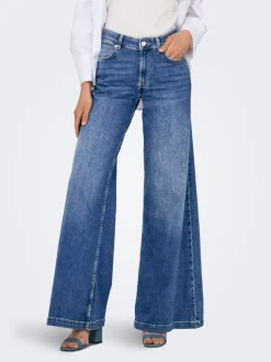 ONLCALIFORNIA Mittlere Taille Weiter Beinschnitt Jeans