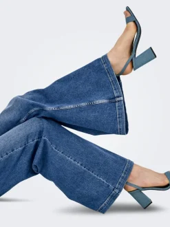 ONLCALIFORNIA Mittlere Taille Weiter Beinschnitt Jeans