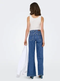 ONLCALIFORNIA Mittlere Taille Weiter Beinschnitt Jeans