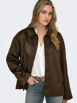 ONLCAROLINA Jacke aus faux Wildleder
