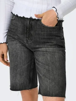 ONLCARO Mittlere Taille Locker geschnitten Jeans-Shorts