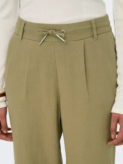 ONLCARO-POPTRASH Komfort Fit Leinen Hose