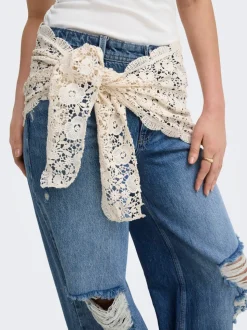 ONLCARRIE Mittlere Taille Weiter Beinschnitt Jeans