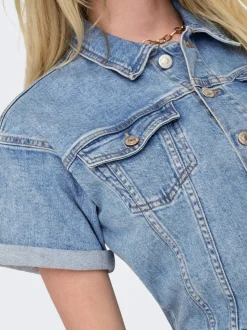 ONLCASTEL Normal geschnitten Jeans-Jumpsuit