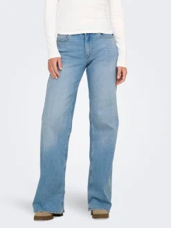 ONLCHRIS Low Waist Weiter Beinschnitt Jeans