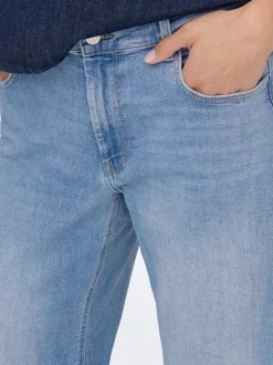 ONLCHRIS Niedrige Taille Weiter Beinschnitt Jeans