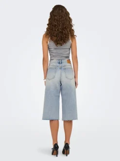 ONLCOBAIN Mittlere Taille Locker geschnitten Jeans-Shorts